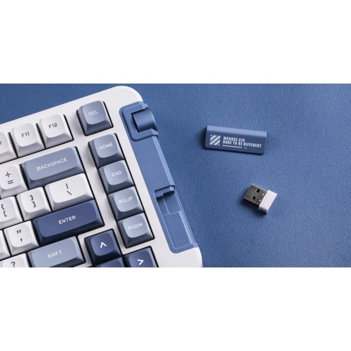 Klawiatura MCHOSE X75 RGB Wireless White Hyacinth
