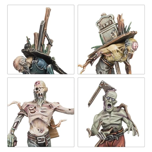 Warhammer Age of Sigmar Soulblight Gravelords Deadwalker Zombies