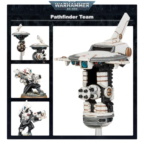 Warhammer 40000 TAU Empire Pathfinder Team