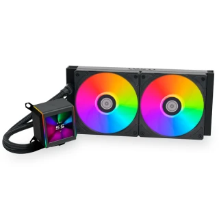 Chłodzenie wodne AiO Lian Li GALAHAD II LCD 280mm ARGB Black