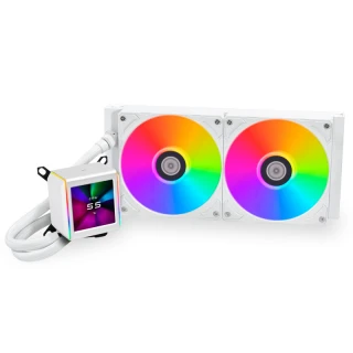 Chłodzenie wodne AiO Lian Li GALAHAD II LCD 280mm ARGB White