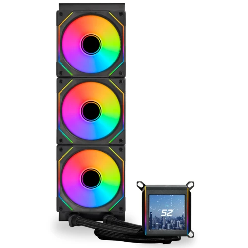 Chłodzenie wodne AiO Lian Li GALAHAD II LCD 360mm SL-INF ARGB Black