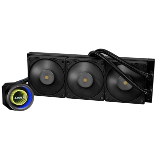 Chłodzenie wodne AiO Lian Li GALAHAD II LCD 360mm Trinity Performance ARGB Black