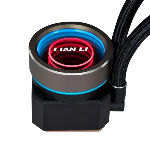 Chłodzenie wodne AiO Lian Li GALAHAD II LCD 360mm Trinity Performance ARGB Black