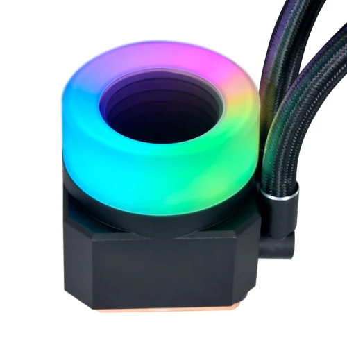 Chłodzenie wodne AiO Lian Li GALAHAD II LCD 360mm Trinity Performance ARGB Black