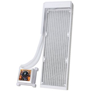 Chłodzenie wodne AiO Lian Li HydroShift LCD 360mm Fanless White