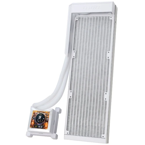 Chłodzenie wodne AiO Lian Li HydroShift LCD 360mm Fanless White