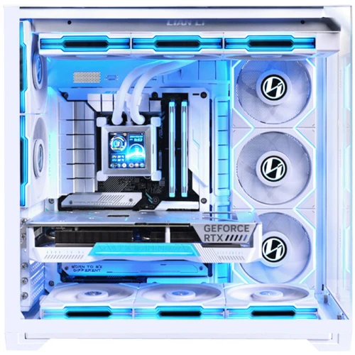 Obudowa Lian Li O11 Vision Compact Tempered Glass White