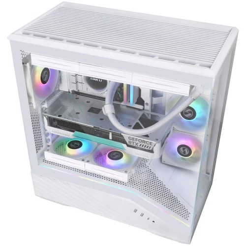 Obudowa Lian Li Vector V100 RGB Tempered Glass White
