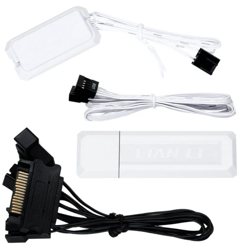Wentylator Lian Li UNI FAN TL Wireless ARGB PWM Reverse Blade Biały - 120mm 3-pack