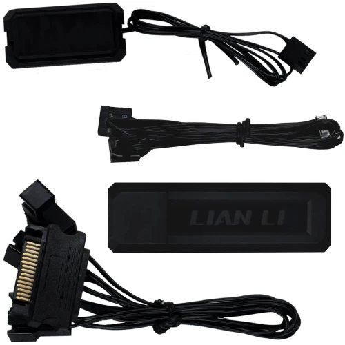 Wentylator Lian Li UNI FAN TL Wireless ARGB PWM Reverse Blade Czarny 120mm 3-pack