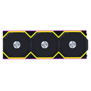 Wentylator Lian Li UNI FAN SL Wireless ARGB PWM Czarny - 120 mm 3-pack z kontrolerem