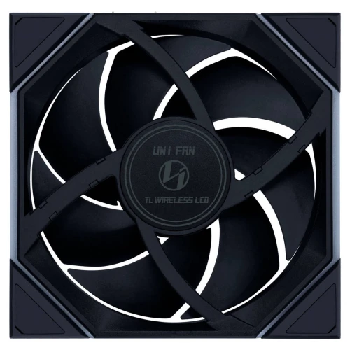 Wentylator Lian Li UNI FAN TL LCD Wireless ARGB PWM Reverse Black - 140mm 