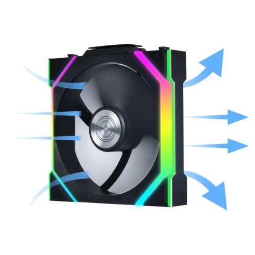 Wentylator Lian Li UNI FAN SL Wireless ARGB PWM Czarny - 120mm