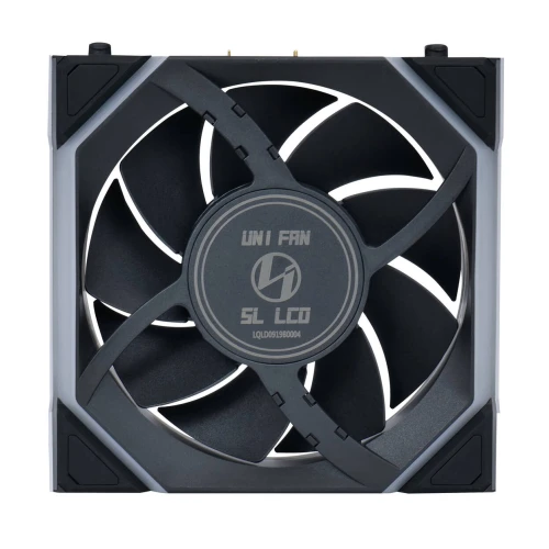 Wentylator Lian Li UNI FAN SL Wireless LCD ARGB PWM Czarny – 120mm