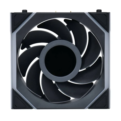 Wentylator Lian Li UNI FAN SL Wireless LCD ARGB PWM Reverse Blade Czarny – 120mm 3-pack z kontrolerem