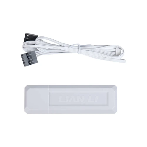 Wentylator Lian Li UNI FAN SL Wireless LCD ARGB PWM Reverse Blade – 120mm 3-pack z kontrolerem