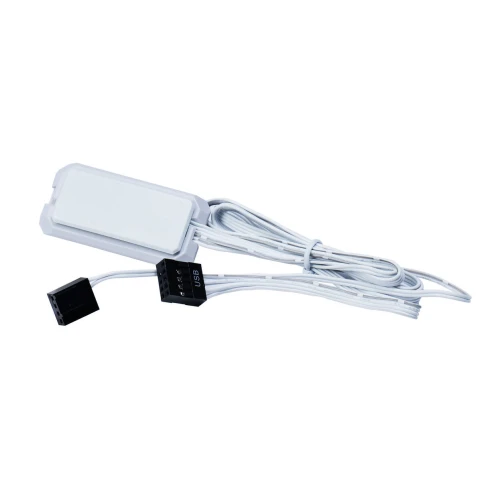 Wentylator Lian Li UNI FAN SL Wireless LCD ARGB PWM Reverse Blade Biały – 120mm