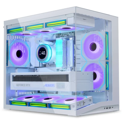 Obudowa Lian Li O11D Dynamic Mini V2 Tempered Glass White