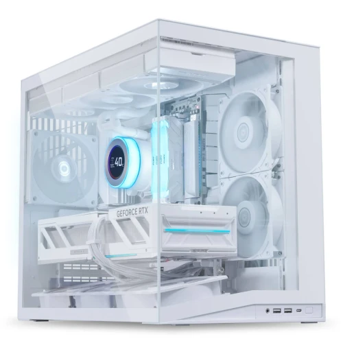 Obudowa Lian Li O11D Dynamic Mini V2 Flow Tempered Glass White