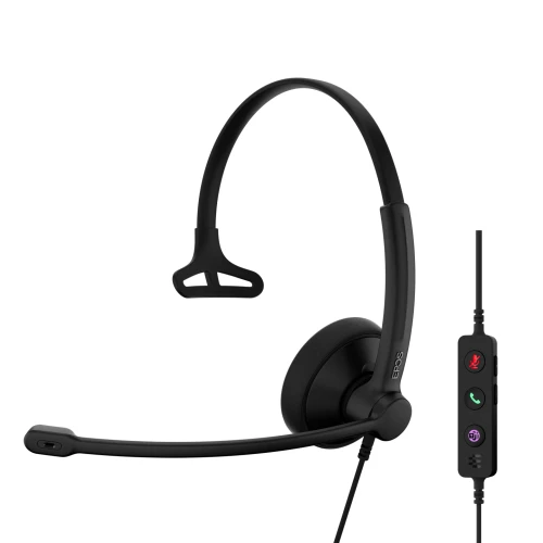 Słuchawki EPOS IMPACT 100 MS Mono USB-C+A