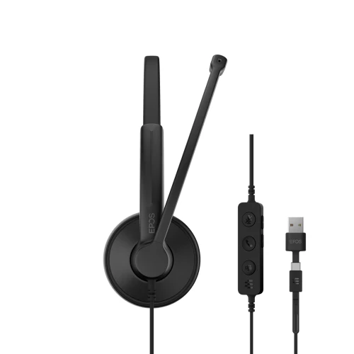 Słuchawki EPOS IMPACT 100 MS Mono USB-C+A
