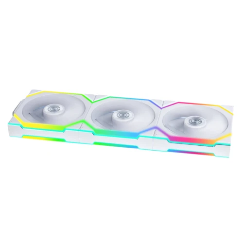 Wentylator Lian Li UNI FAN SL Wireless ARGB PWM Biały – 120mm 3-pack z kontrolerem 