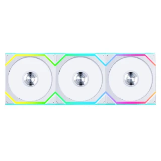 Wentylator Lian Li UNI FAN SL Wireless ARGB PWM Biały – 120mm 3-pack z kontrolerem 