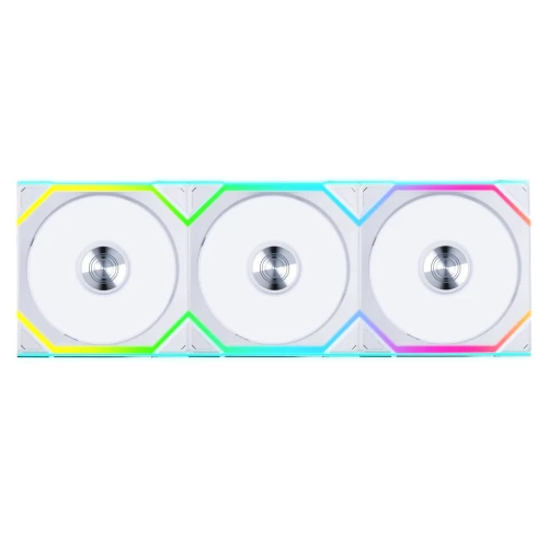 Wentylator Lian Li UNI FAN SL Wireless ARGB PWM Biały – 120mm 3-pack z kontrolerem 