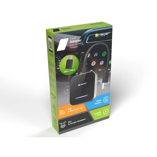 Adapter Apple Car Play Android Auto Tracer CarLink Pro USB Bluetooth