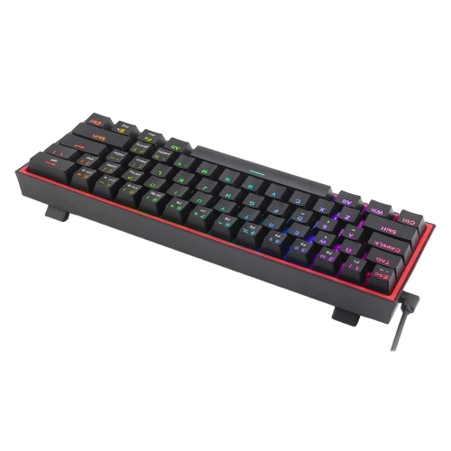 Klawiatura Redragon K617 Fizz RGB Black