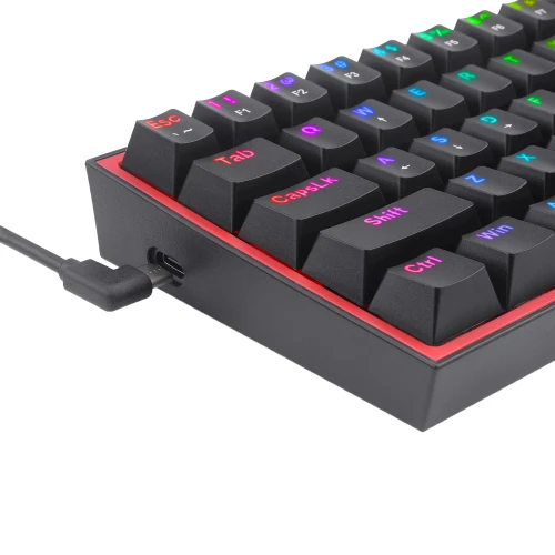 Klawiatura Redragon K617 Fizz RGB Black