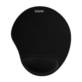 Żelowa podkładka pod mysz i nadgarstek Savio MP-02 - 240x220mm