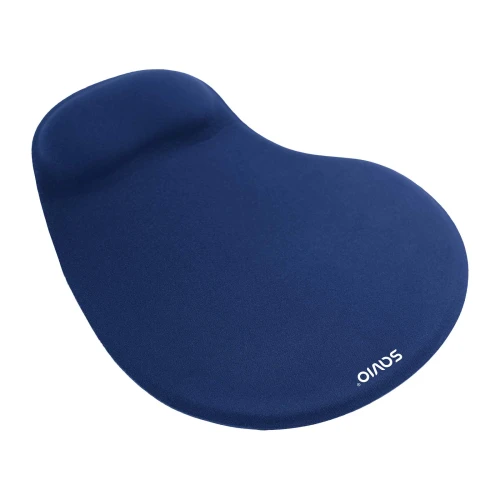 Żelowa podkładka pod mysz i nadgarstek Savio MP-01NB Blue - 230x190mm