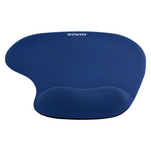 Żelowa podkładka pod mysz i nadgarstek Savio MP-01NB Blue - 230x190mm