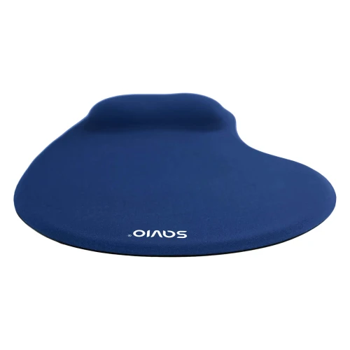 Żelowa podkładka pod mysz i nadgarstek Savio MP-01NB Blue - 230x190mm