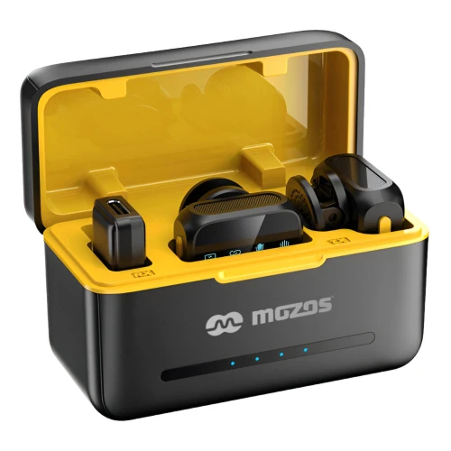 Mikrofon MOZOS MX3 Dual Podwójny Mikroport Bezprzewodowy 2.4GHz do telefonu