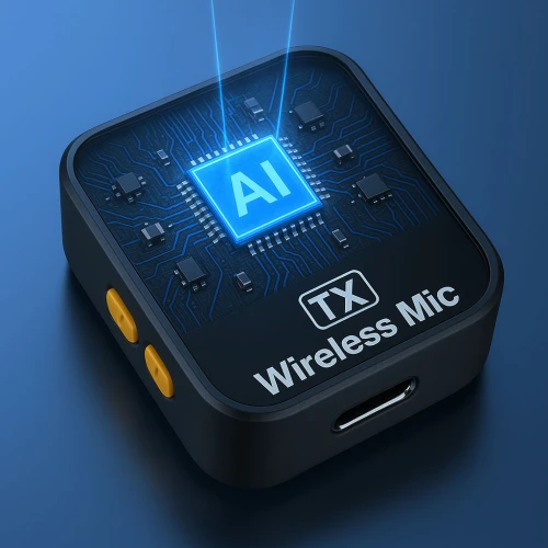 Mikrofon MOZOS MX3 Dual Podwójny Mikroport Bezprzewodowy 2.4GHz do telefonu