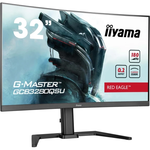 Monitor 32" iiyama G-Master GCB3280QSU-B2 Red Eagle - 180Hz | QHD | 31,5'' | VA | 0,2ms