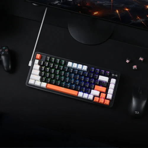 Klawiatura Redragon K714WBO-RGB LANDSHAKER Wireless