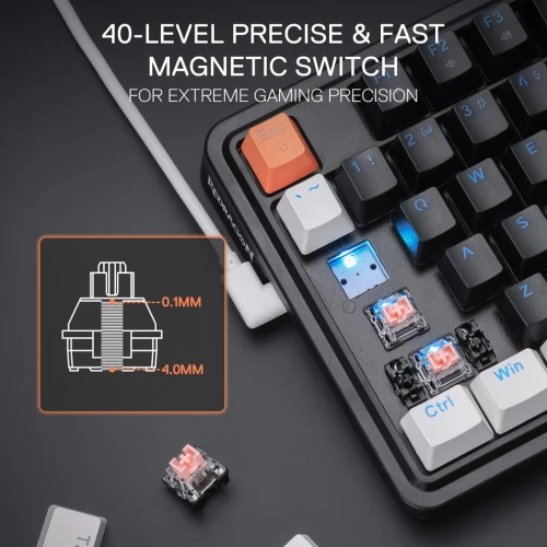 Klawiatura Redragon K714WBO-RGB LANDSHAKER Wireless