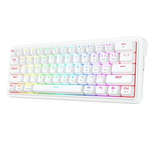 Klawiatura Redragon K730W-RGB-PRO Draconic V2 Wireless White