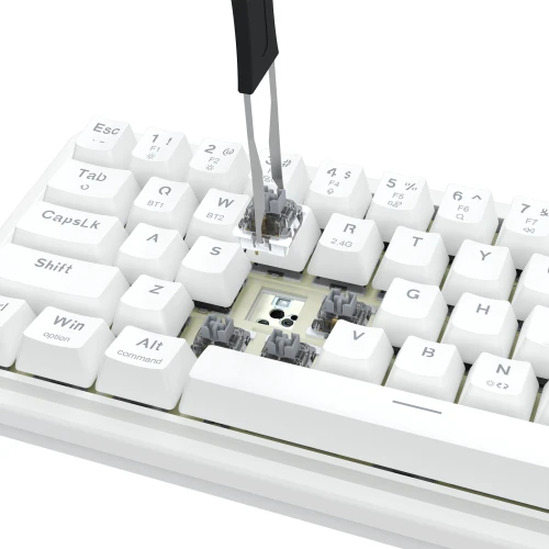 Klawiatura Redragon K730W-RGB-PRO Draconic V2 Wireless White