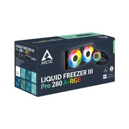 Chłodzenie wodne AiO Arctic Liquid Freezer III Pro 280 ARGB Black