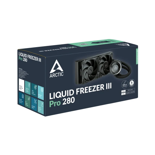 Chłodzenie wodne AiO Arctic Liquid Freezer III Pro 280 Black