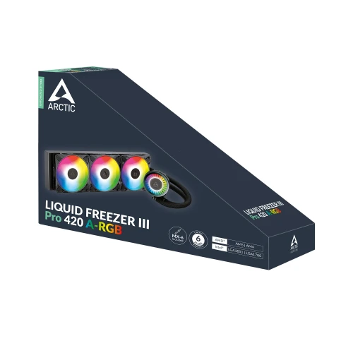 Chłodzenie wodne AiO Arctic Liquid Freezer III Pro 420 ARGB Black