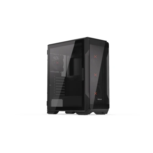 Obudowa Krux Heko Tempered Glass Black