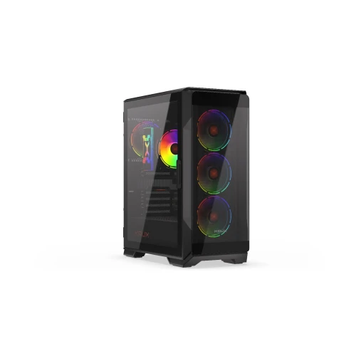 Obudowa Krux Heko Tempered Glass Black