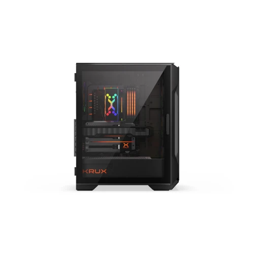 Obudowa Krux Heko Tempered Glass Black