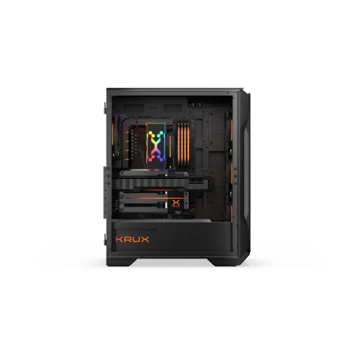 Obudowa Krux Heko Tempered Glass Black